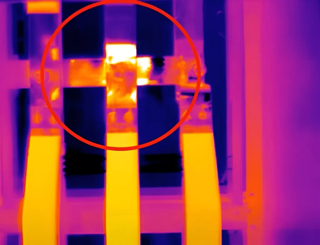 Inspección con termografía